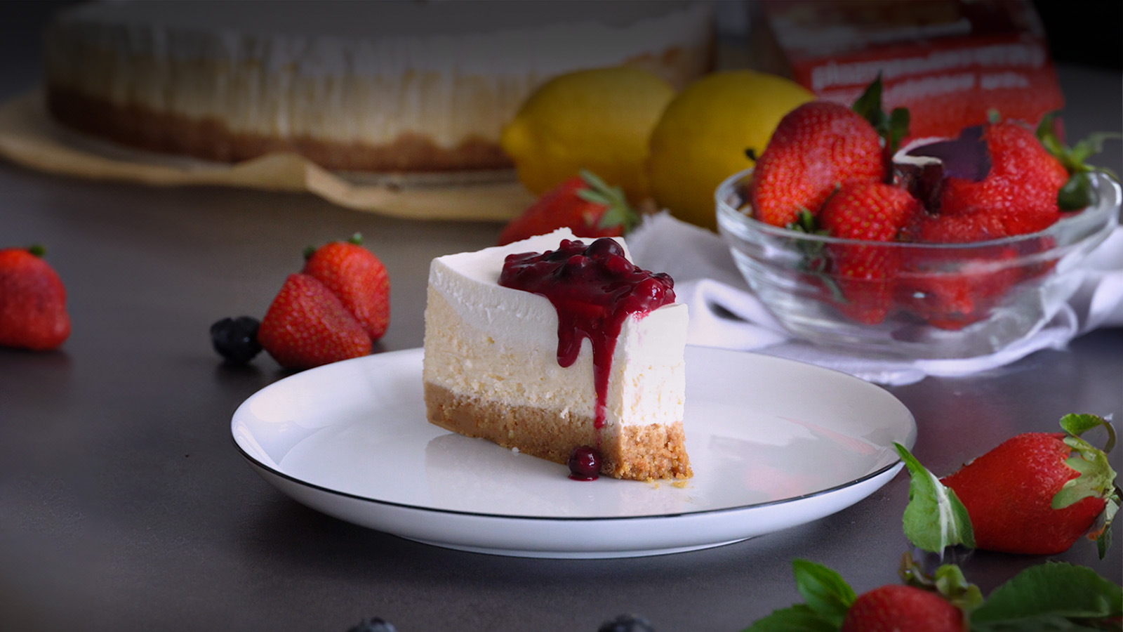 Od slatkog slađe - Cheesecake sa voćnim preljevom