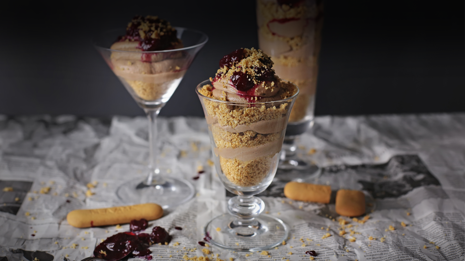 Čokoladni Plazma desert s višnjama